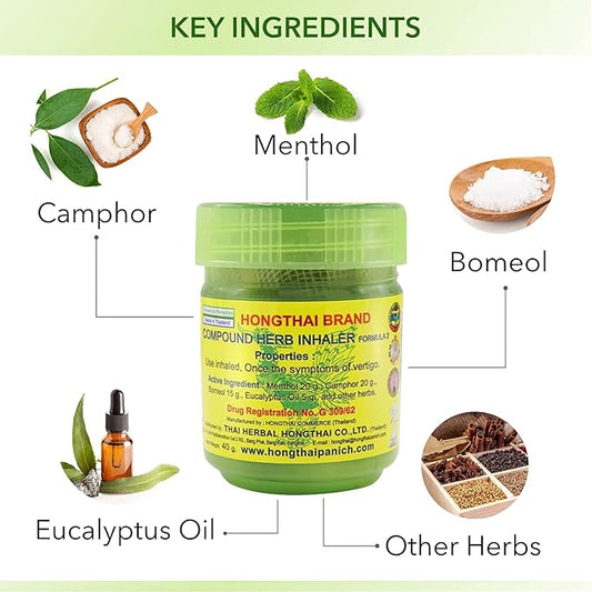 Hong Thai Formula 2 Herb Inhaler